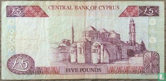 Cyprus 5 Pounds 2001 - Afbeelding 2