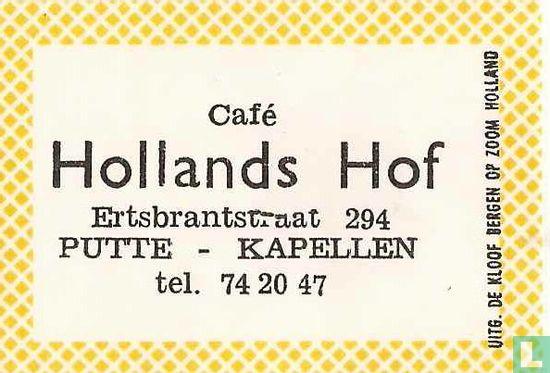 Café Hollands Hof 