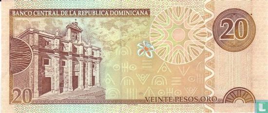 Dominican Republic 20 Pesos Oro 2003 - Image 2
