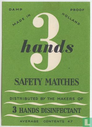 3 hands desinfectant  - Afbeelding 1