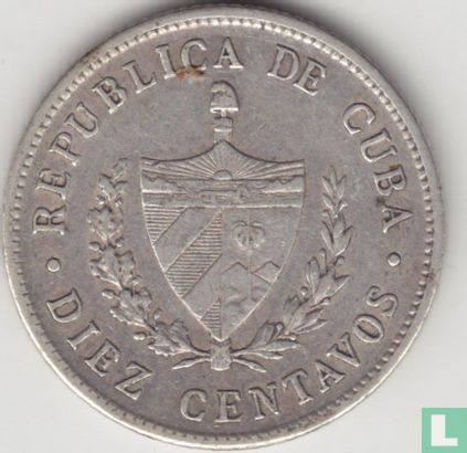 Cuba 10 centavos 1920 - Image 2