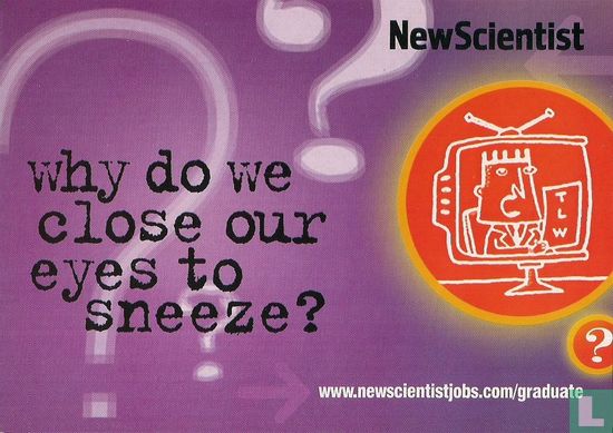 NewScientist "why do we close our eyes to sneeze?" - Afbeelding 1