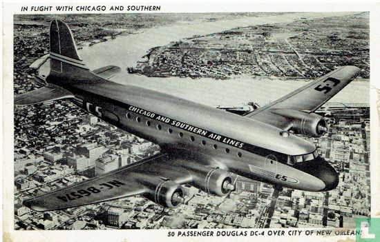 Chicago & Southern Airlines - Douglas DC-4 - Bild 1