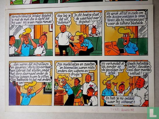 Mad maniac-original page in color (strip 37 to 40) - Image 3