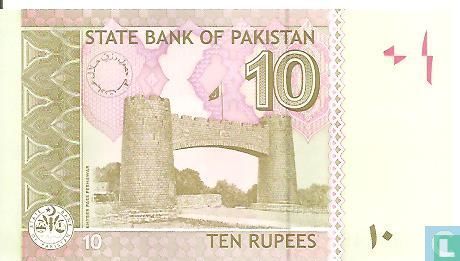 Pakistan 10 Rupees 2010 - Afbeelding 2