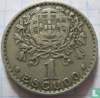 Portugal 1 escudo 1951 - Image 2