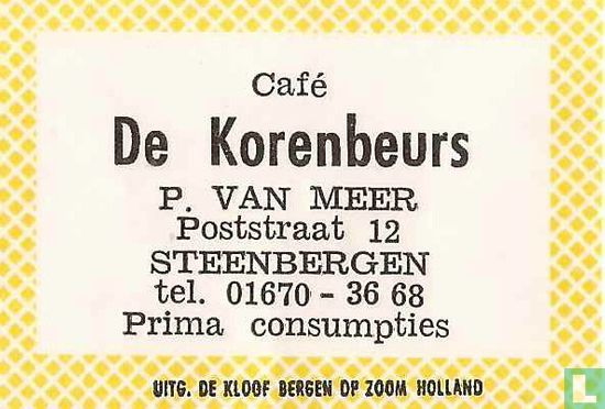 Café De Korenbeurs 