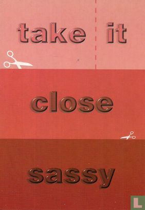 create your own poetry 10 "take it close sassy" - Afbeelding 1