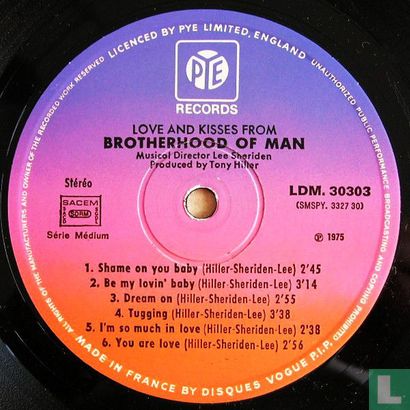 Love and Kisses From Brotherhood of Man - Afbeelding 3