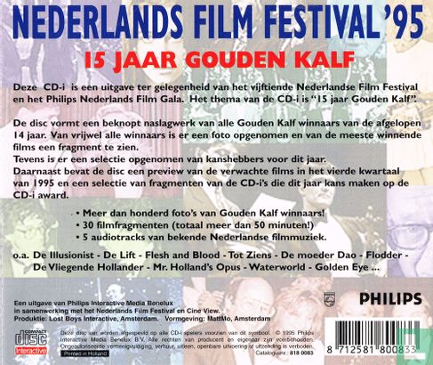 Nederlands Filmfestival '95 - 15 jaar Gouden Kalf - Afbeelding 2
