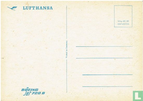 Lufthansa - Boeing 720 - Afbeelding 2