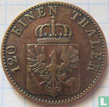 Prussia 3 pfenninge 1861 - Image 2