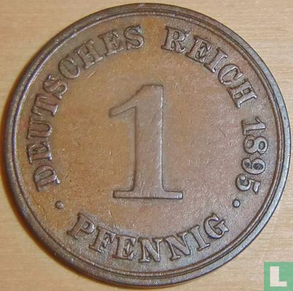 German Empire 1 pfennig 1895 (A) - Image 1