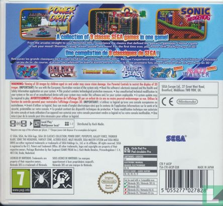 Sega 3D Classics Collection - Afbeelding 2
