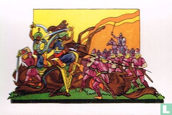 Karel Martel overwint de Muzelmannen. (732). - Bild 1