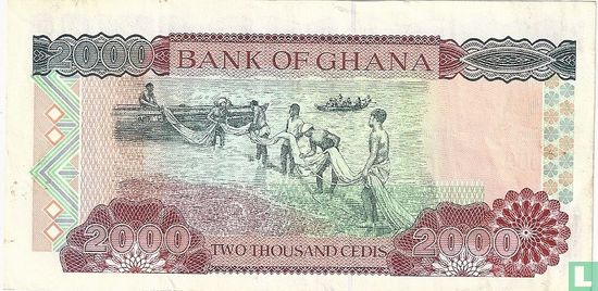 Ghana 2.000 Cedis 2001 - Image 2