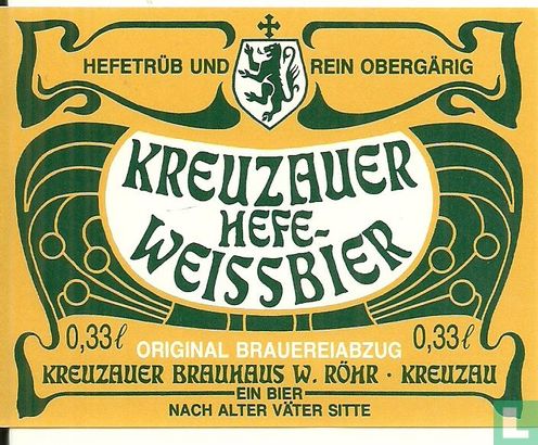 Kreuzauer Hefe-Weissbier
