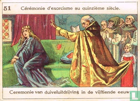 Ceremonie van duiveluitdrijving in de vijftiende eeuw - Image 1