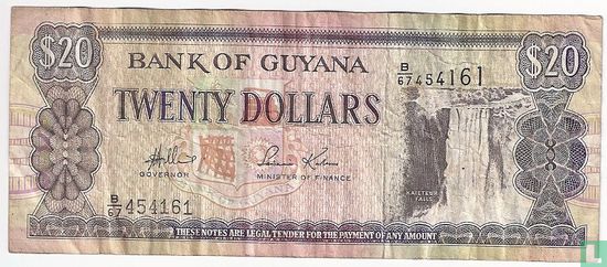 Guyana 20 Dollars ND (2006) - Image 1