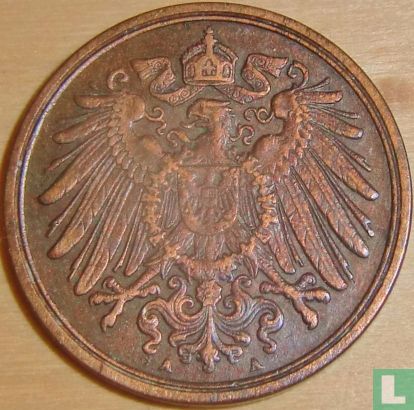 German Empire 1 pfennig 1900 (A) - Image 2