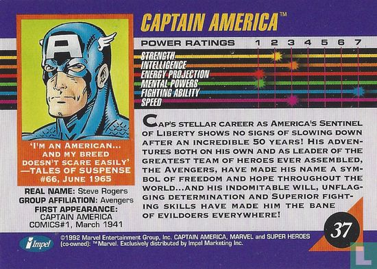 Captain America - Afbeelding 2