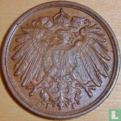 Duitse Rijk 1 pfennig 1907 (F) - Afbeelding 2