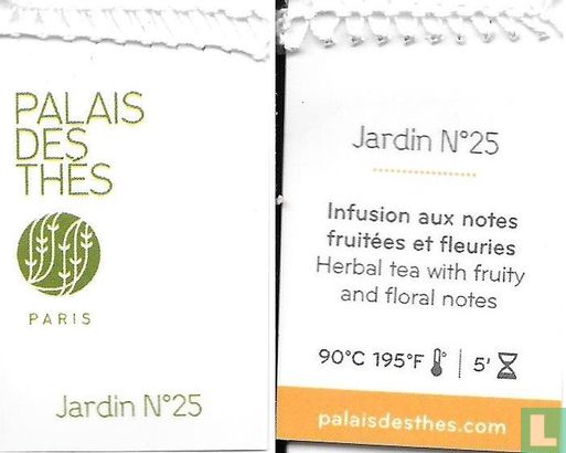 Paris Jardin Nº 25 Infusion aux notes fruitées et fleuries - Bild 3