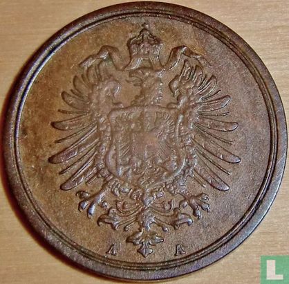 Duitse Rijk 1 pfennig 1887 (A) - Afbeelding 2