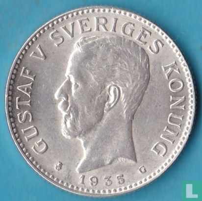 Schweden 2 Kronor 1935 - Bild 1