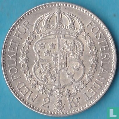 Sweden kronor 2 1915 - Image 2