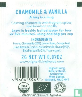 Chamomile & Vanilla  - Image 2