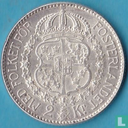 Zweden 2 kronor 1937 - Afbeelding 2