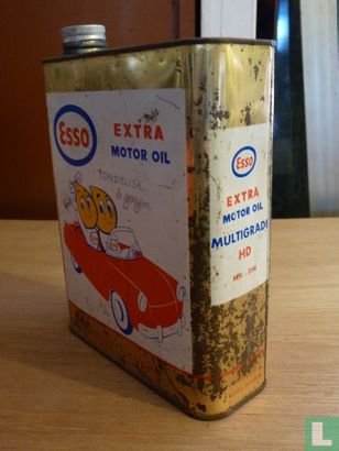 Bidon d'huile ancien Esso - Bild 1