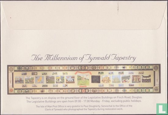 1000 years Tynwald tapestry - Image 3