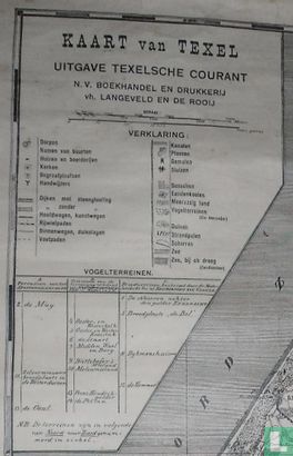 Kaart van Texel - Afbeelding 2