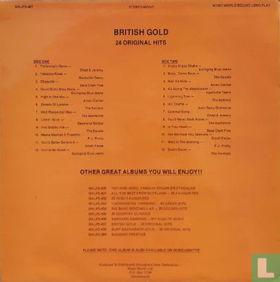 British Gold - 24 Original Hits - Afbeelding 2