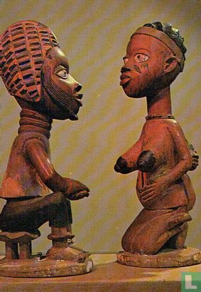 Houten figuren - Afrika museum - Berg en Dal - Afbeelding 1