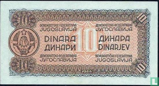 Yugoslavia 10 Dinara 1944 - Image 2