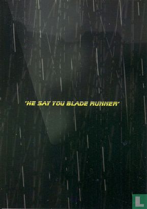 Cinema in Cards series: 049 - Bladerunner - Afbeelding 1