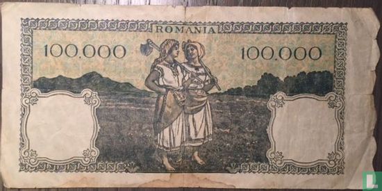 Roemenië 100.000 Lei 1946 - Afbeelding 2
