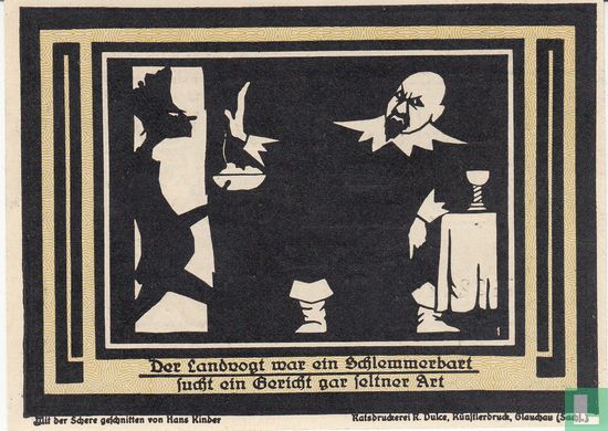 Auerbach 50 Pfennig 1921 (1) ( 3mm with No. ) - Image 2