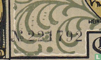 Auerbach 50 Pfennig 1921 (1) ( 3 mm met No. ) - Afbeelding 3