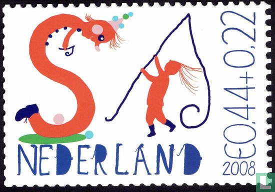 Children's stamps (A - card) - Image 2