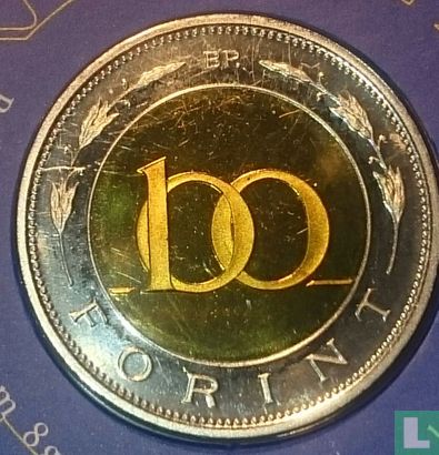 Hongarije 100 forint 2000 - Afbeelding 2