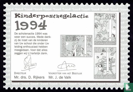 Kinderzegels (S - kaart) - Afbeelding 3