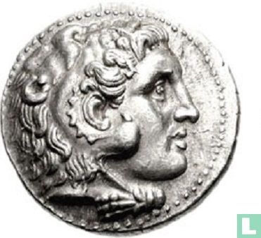 Seleucidische Rijk  AR tetradrachme  (Seleukos ik Nicator) 312-281 BCE - Afbeelding 2