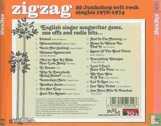 Zigzag - 20 Junkshop Soft Rock Singles - Image 2
