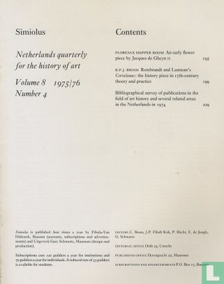 Simiolus, Netherlands quarterly for the history of art 4 - Bild 3