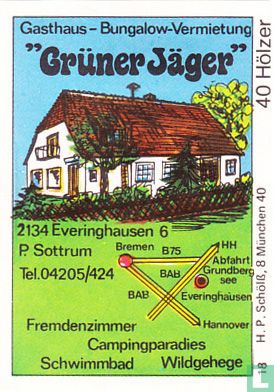 Gasthaus - Bungalow-Vermietung "Grüner Jäger"