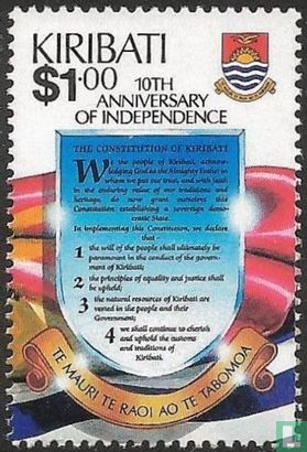 10 jaar onafhankelijkheid  